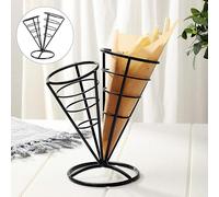 Supporto per patatine fritte, espositore per pollo fritto, portavivande robusto