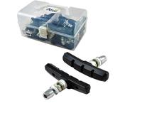 Supporto per pattini freno MTB a vite simmetrica 70mm nero (confezione da 25 pai