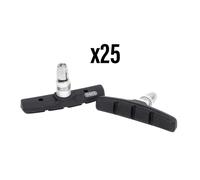 Supporto per pattini freno VTT V-brake a vite simmetrico Elvedes 70mm nero (scat