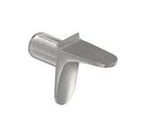 Supporto per pavimento con cuscino, diametro di 5 mm, 20 pezzi, prodotto in Germania, supporto per scaffali antiruggine, supporto per ripiani con cuscino, perni zincati