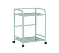 Supporto per PC a 2 livelli con ruote, supporto a torre per computer sotto la scrivania, design ventilato, carico massimo 49,9 kg per gaming, casa e ufficio
