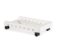 Supporto per PC da pavimento, PC portatile con 4 ruote girevoli, for la maggior parte dei supporti for PC e supporto for PC sotto la scrivania, supporto da pavimento for computer, supporto for stampan