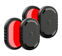 Supporto per PC impermeabile per Xiaomi Tag costruito per l'esposizione esterna a lungo termine su telai di biciclette, auto e attrezzature (4 pezzi)