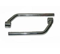 Kit Supporto Pedana Poggiapiede Anteriore Royal Enfield Cromato 110412