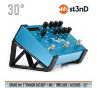 SUPPORTO per pedali STRYMON BIGSKY / MX / TIMELINE / MOBIUS FX - 30°