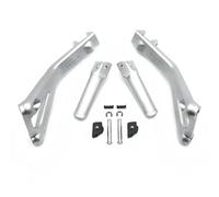 Supporto Per Pedane Passeggero Posteriori Per Ducati Per Panigale V4/S 2018-2022(Argento)
