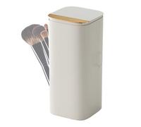 Supporto per pennelli da trucco - organizer per pennelli cosmetici, supporto per sollevamento automatico, organizer a griglie, organizer per strumenti cosmetici, oro, multicolore, Platinum