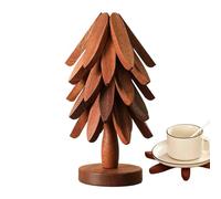 Supporto per pentole da cucina, tappetino resistente al calore, sottopentola in legno, protezione dal calore, per tavolo da pranzo, appartamento, pizzeria, casa, residenza, ,