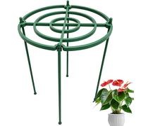 Supporto Per Peonia - Anello Per Piante In Addominali Da 47,24 Pollici | Robusta Gabbia Di Supporto Per Fiori | Traliccio Da Giardinaggio Per Rose. Design Regolabile A Due Strati, Leggero 400 G,
