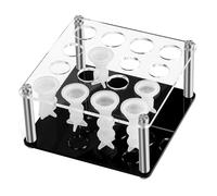 Supporto Per Pezzi Degli Scacchi - Staffe Metalliche Per Internazionali, Design Durevole Della Base In Acrilico + Supporto A 4 Gambe, Struttura Leggera E Stabile, Accessorio Per Visualizzazione