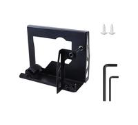 Supporto per pialla in acciaio con base e morsetto a sgancio rapido per utensili per la lavorazione del legno, 1,5 kg, design compatto, pialla per la lavorazione del legno, staffa invertita