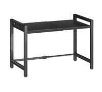 Supporto per piano di lavoro a microonde - Griglia estensibile per microonde, mensola per microonde multistrato | Organizer da cucina resistente all'uso, ripiano di carico da 72 kg per