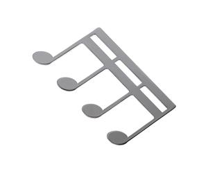 Supporto per pianoforti Clip porta pagine per libri canzoni Clip per spartiti musicali Note per libri Clip per fogli Tastiera Morsetto portatile in metallo per esercizi Clip per libri