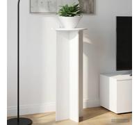 Supporto per piante 2 pz Bianco Lucido Ø40 x 100 cm