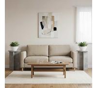 Supporto per piante 2 pz Grigio Cemento Ø40 x 60 cm