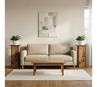 Supporto per piante 2 pz Legno antico 30,5 x 30 x 60,5 cm