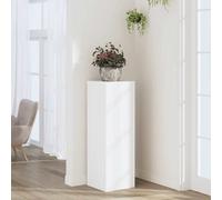vidaXL Supporto per Piante Bianco 33x33x100 cm in Truciolato