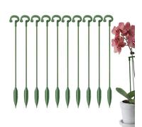 Supporto per piante da arrampicata - Palo in metallo da 27 cm, supporto per giardino, gabbia in ferro verde | fiore durevole per peonia phalaenopsis, stabilità della vite, M