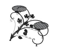 Supporto per piante da esterno, in ferro battuto antiruggine, supporto per vasi da fiori, per interni ed esterni, soggiorno, camera da , ingresso, balcone, patio, giardino, angolo