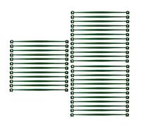 Supporto per Piante di | 36 pezzi di Aste e Connettori Espandibili per Piante Rampicanti,Gabbie per Peperoni da Giardino | per Orto, Verdure, Cetrioli, Fagioli, Piselli, Peperoni, Fragole, Vite