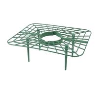 Supporto per piante di fragole, Rastrello per uva quadrato con telaio a coltura di fragole riutilizzabile, che mantiene le piante pulite per la piantagione di vasi per interni