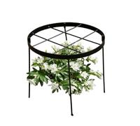 Supporto per piante di peonia Gabbia per la Crescita delle Piante | Anello Supporto Ortensie Per Cortile Posteriore, Esterno, Rialzato, Giardino, Balcone, Patio, Fattoria e Serra