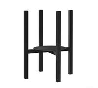 Supporto per piante in ferro a forma di croce per decorazioni esterne e interni con telaio espandibile e anima in metallo resistente alla ruggine (nero)