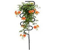 Supporto per piante - metallico di supporto per piante da giardino - struttura in ferro per esterni | per uso interno ed esterno, in giardino, sul balcone e per i giardinieri do