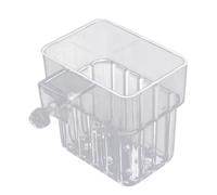 Supporto per piante per acquario, 8 cm, in ABS, materiale robusto, design con gancio facile da usare, flusso d'acqua perfetto, vaso idroponico per pothos, lotuss, narciso, regalo per gli amanti dei