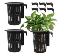 Supporto per piante per acquario, con gancio e , ornamenti acquatici per coltivazione, habitat, giardinaggio, vivarium propagazione Riparium