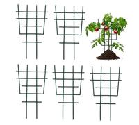 Supporto per Piante Rampicanti fai da te Pomodori Garden Supporto Piante Rampicanti Plastica Pianta da Giardino Supporto Anello Giardino Traliccio per Vegtables & Flowers & Fruit Grow Gabbia 5 Pcs