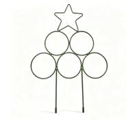 Supporto per piante rampicanti in ferro per piante in vaso, supporto per la crescita dell'edera, antiruggine per arco da giardino e recinzione per arbusti da esterno (D)