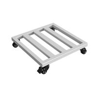 Supporto per Piante Robusto e con Ruote, Base Mobile e Rimovibile per Una Facile organizzazione, Perfetto per Giardini Interni ed Esterni, Porta Piante Solido e Versatile