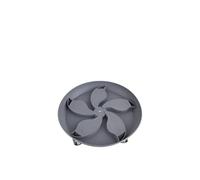 Supporto per Piante Rotondo - Supporto per Piante Mobile da 33 cm con Vassoio, Carrello Mobile per Interni/Esterni, Adatto a Tutte Le Stagioni, Adatto per Soggiorno e Giardino, Perfetto per