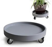 Supporto per piante su ruote, carrello per piante in vaso per uso interno ed esterno, robusto contenitore per piante a rullo per una facile mobilità