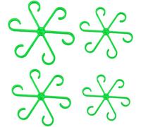 Supporto per piante - Supporto per viti da giardino, set di clip per viti | 4 pezzi per piante supporto inserti con clip di fissaggio, telaio per piante da giardino per Monstera Philodendron Calla e