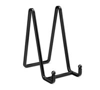 Supporto per piastra da 3 pollici per supporto per cornice in metallo per esposizione di immagini, piatti decorativi, libri, cavalletti per foto