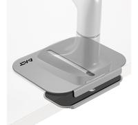 Supporto per piastra di rinforzo regolabile AVLT per tavolo fragile - Supporta il supporto del monitor con morsetto a C o installazione tramite o