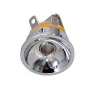 Supporto Per Piastra Jack Per Prese Pesanti Per Chitarra Da 1 Pz Per Parti Di Ricambio Per Chitarra Elettrica For TL Accessorio per Chitarra Strumento (Color : Silver)