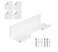 Supporto Per Piastra - | Portaoggetti Per Organizer Per Strumenti Per Capelli In Acrilico Con Montaggio A Parete, Supporto Per Piastra Per Capelli Resistente Al Calore Per Armadietto Per Il Bagno, Sal