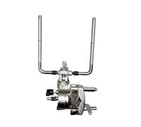 Supporto per piatti con asta doppia a L per braccio di attacco per piatti