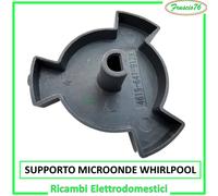 Supporto per Piatto Forno a Microonde Whirlpool Ricambi Grigio H20 481246238161
