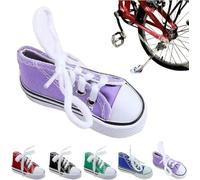 Supporto per piede da moto, piccolo supporto per cavalletto laterale, per moto, grazioso mini supporto in tela, accessorio per moto (viola)