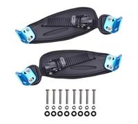 Supporto per piede per skateboard da montagna per un'esperienza di guida sicura e stabile sui sentieri (bottoni blu)