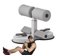 Supporto per piedi addominali - per sit-up con 2 forti ventose, supporto regolabile per il piede - strumento stabile per addominali per allenamento a casa, allenamento muscolare addominale