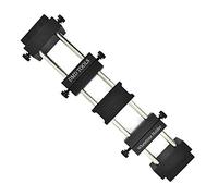 Supporto per pietra affilatrice in alluminio regolabile con supporto in gomma antiscivolo regolabile per una facile levigatura.