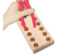 Supporto per pinze, multi-slot, 1 organizer per utensili per perline, per banco da lavoro in garage, armadietti, meccanici, servizi, lavori di costruzione e uso in officina