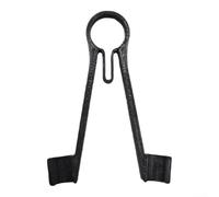 Supporto per pinzette per multimetro SMD, 7,6 cm, per misurazioni di precisione, con molla che fornisce un contatto costante durante i test (nero)