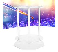 Supporto per Pipette 28 Buche, Attrezzatura da Laboratorio per Tubi e | Materiale resistente per uso prolungato, pellicola protettiva antigraffio inclusa, ideale per scienziati e tecnici