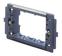 Supporto per placche 3 moduli Gewiss Top System grigio